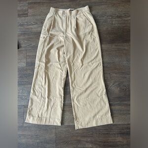 Size small tan Zara trousers